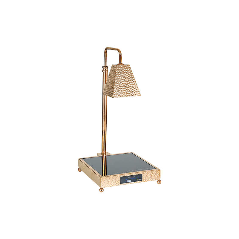 Single Hammered Heat Lamp with Heated Base