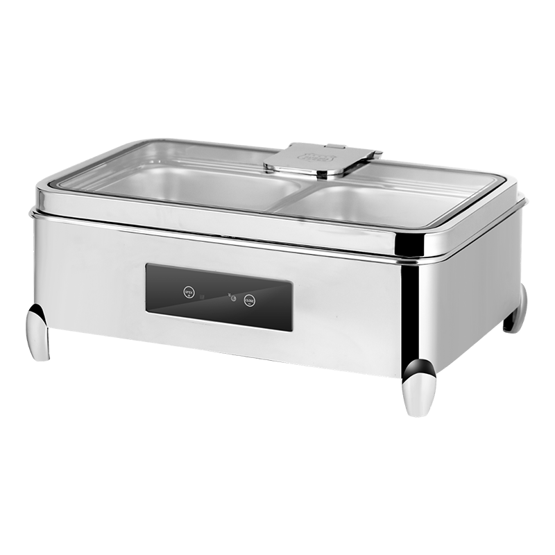 9L 304 Sotf-Close Induction Electric Remote Control Chafing Dish