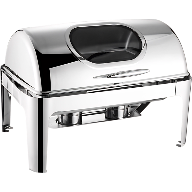 9L 201 Visible Roll Top Standard Chafing Dish