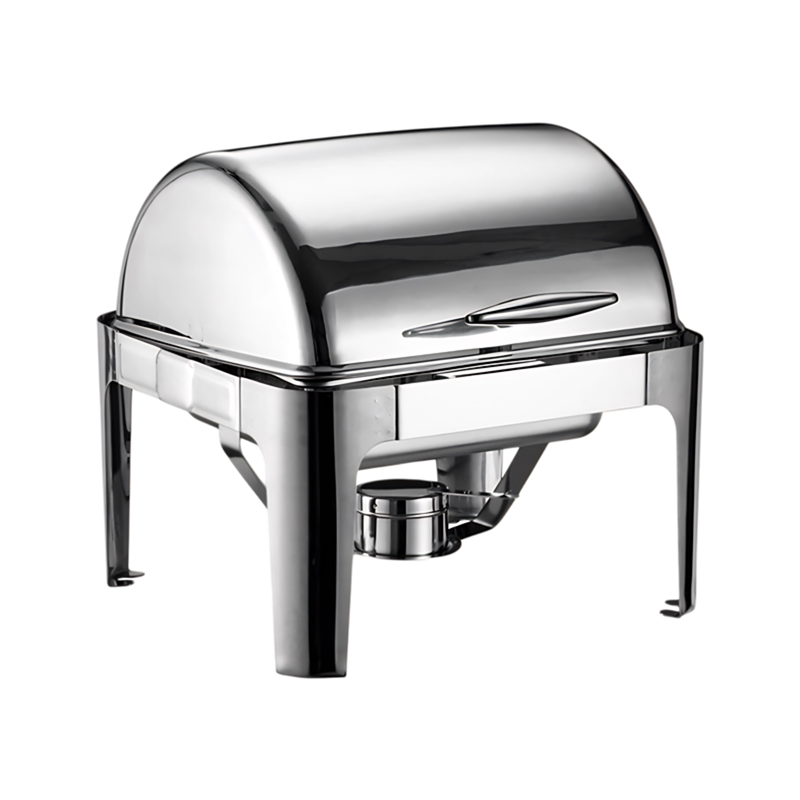 6L Roll Top Standard Chafing Dish Sliver