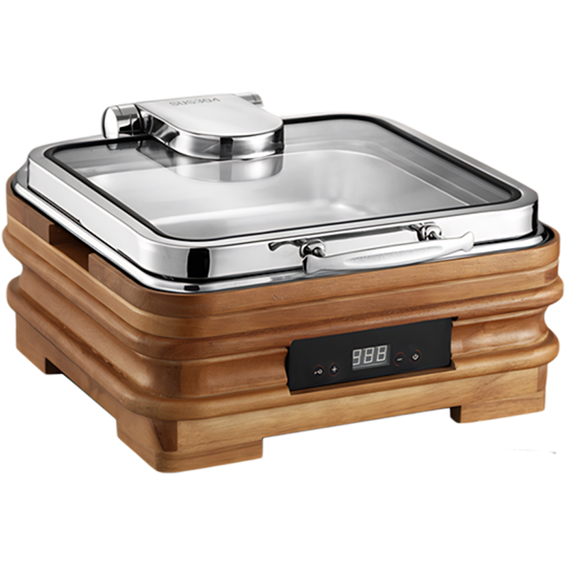 6L Sapele Electric Chafing Dish